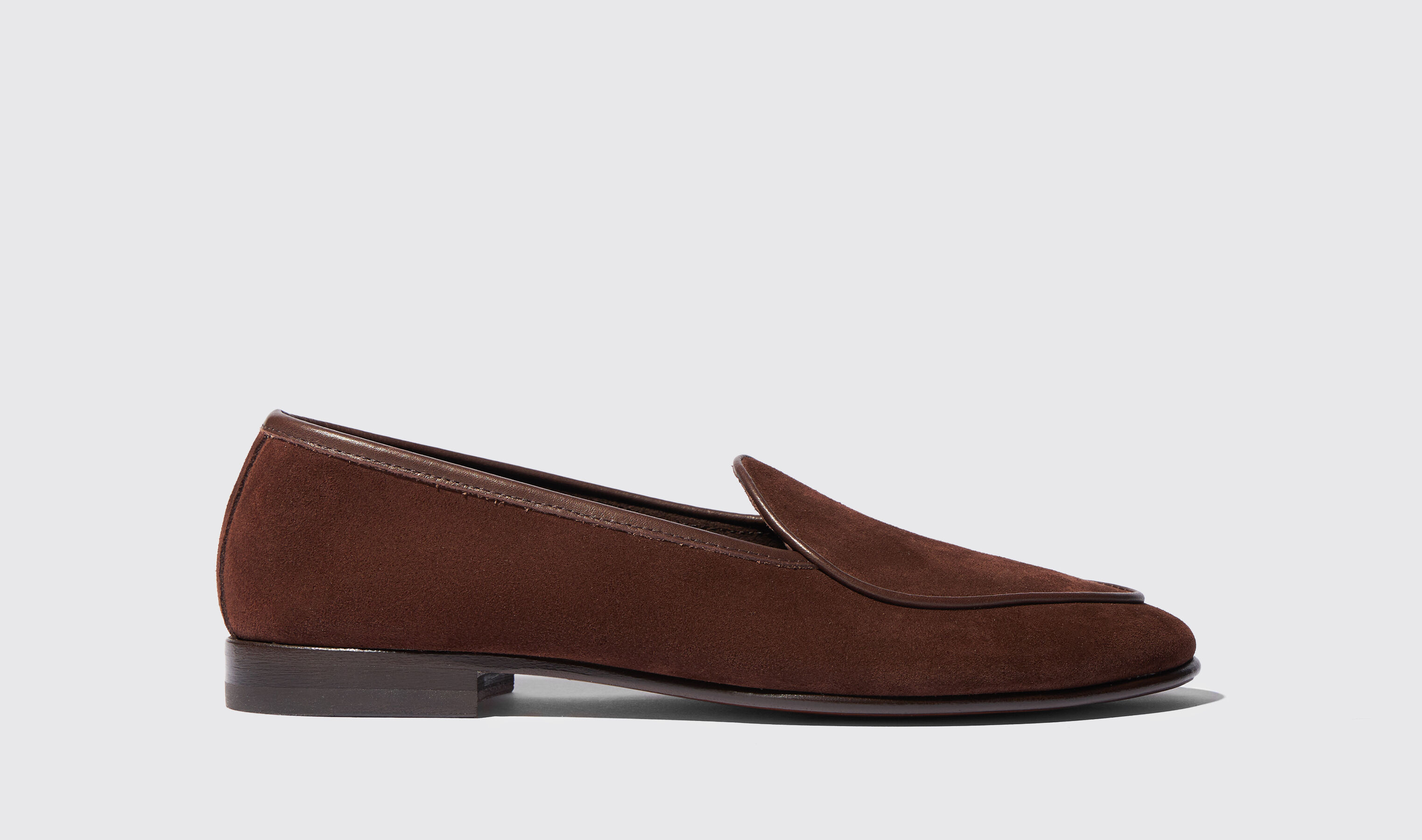 Scarosso Nils Brown Suede - Uomo Mocassini Brown - Suede 39