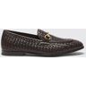 Scarosso Alessandro Brown Woven - Uomo Mocassini Brown - Calf 42