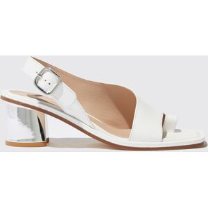 Scarosso Jill White - Donna Sandali White - Calf Leather 37,5