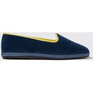 Scarosso Seaside - Donna Slippers Blue - Velvet 35