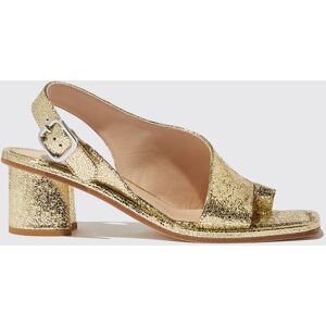 Scarosso Jill Gold - Donna Sandali Gold - Calf Leather 35