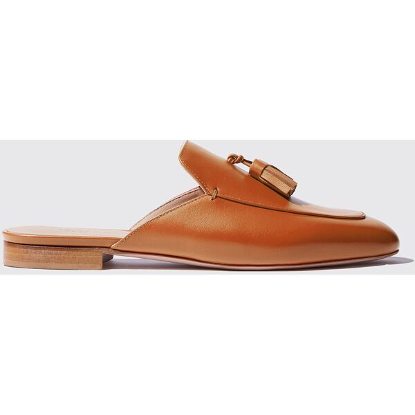 scarosso giorgina cognac - donna mules cognac - vitello 37