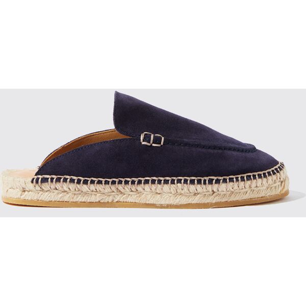 scarosso belen blue suede - donna espadrillas blue - suede 35