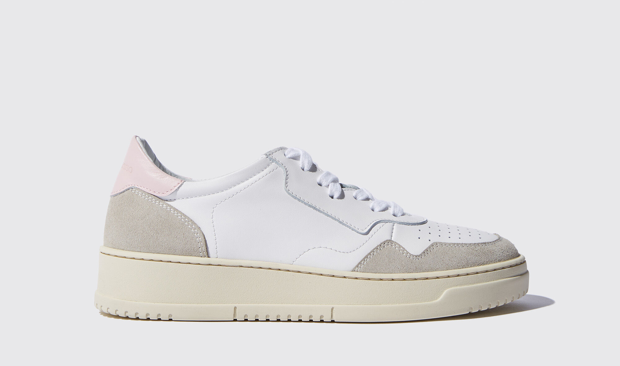 scarosso alexia pink edit - donna sneaker white/pink - calf 38