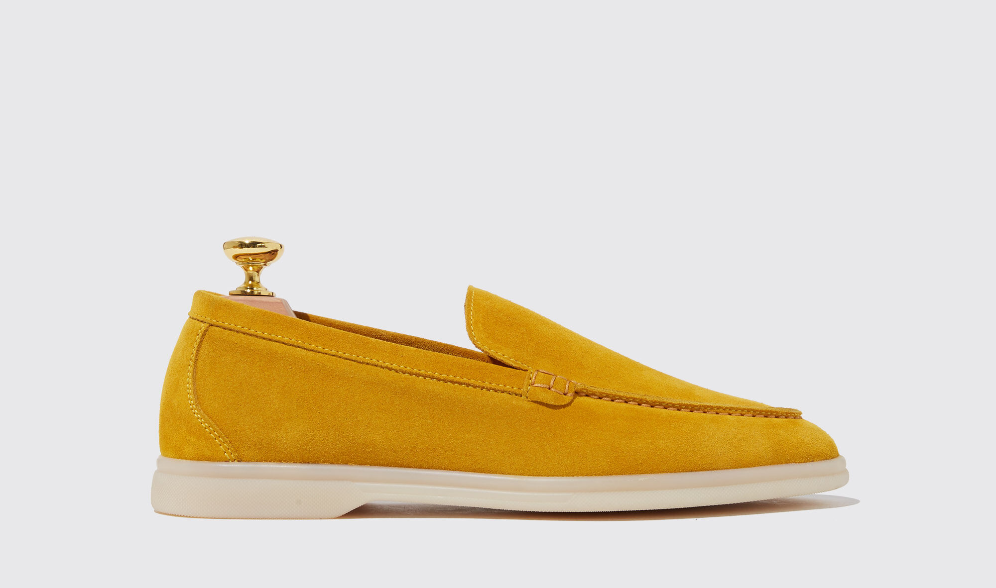 Scarosso Ludovica Ocra Scamosciata - Donna Mocassini Yellow - Suede 39,5