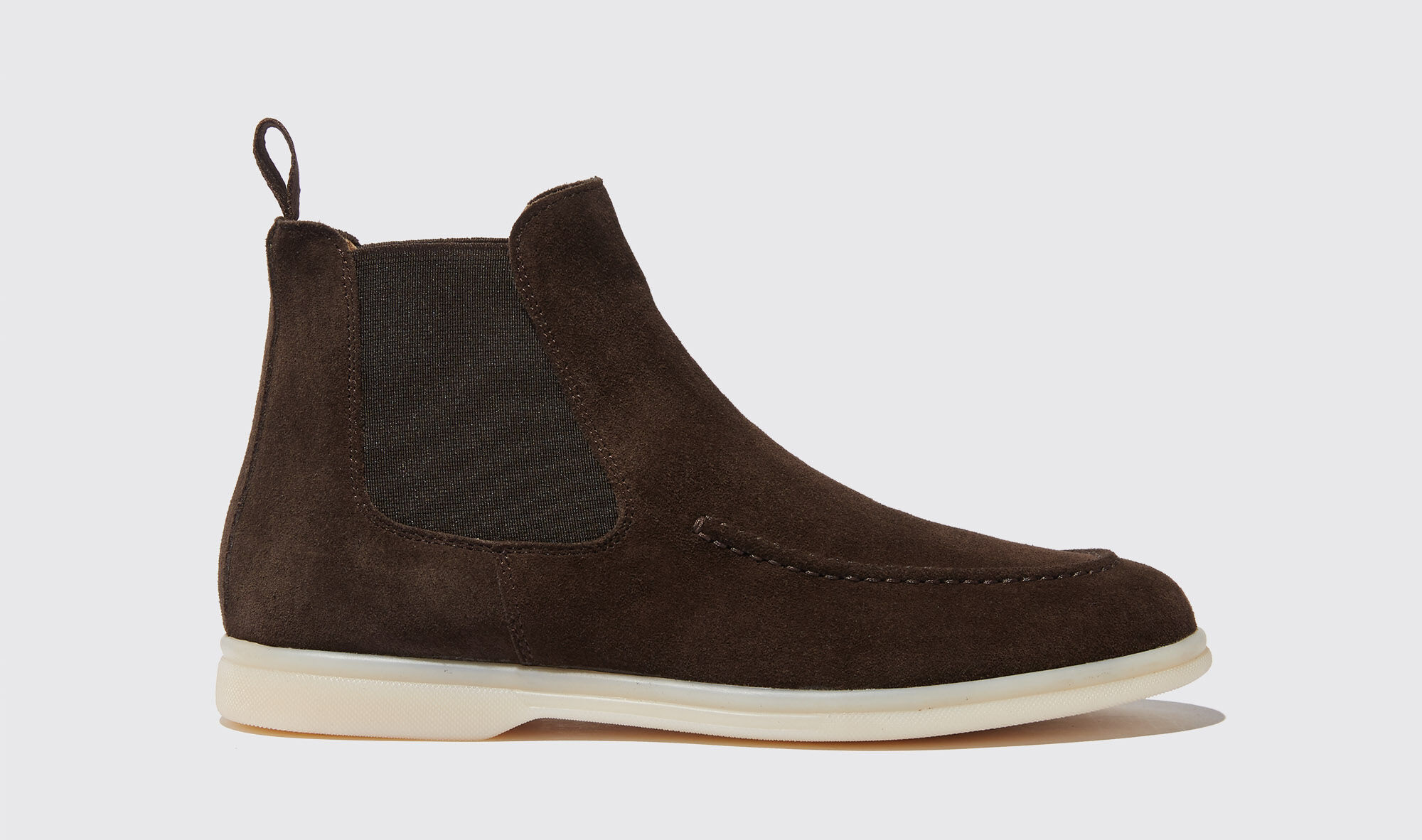 Scarosso Eugenia Moro Scamosciata - Donna Chelsea Boots Brown - Suede Leather 42