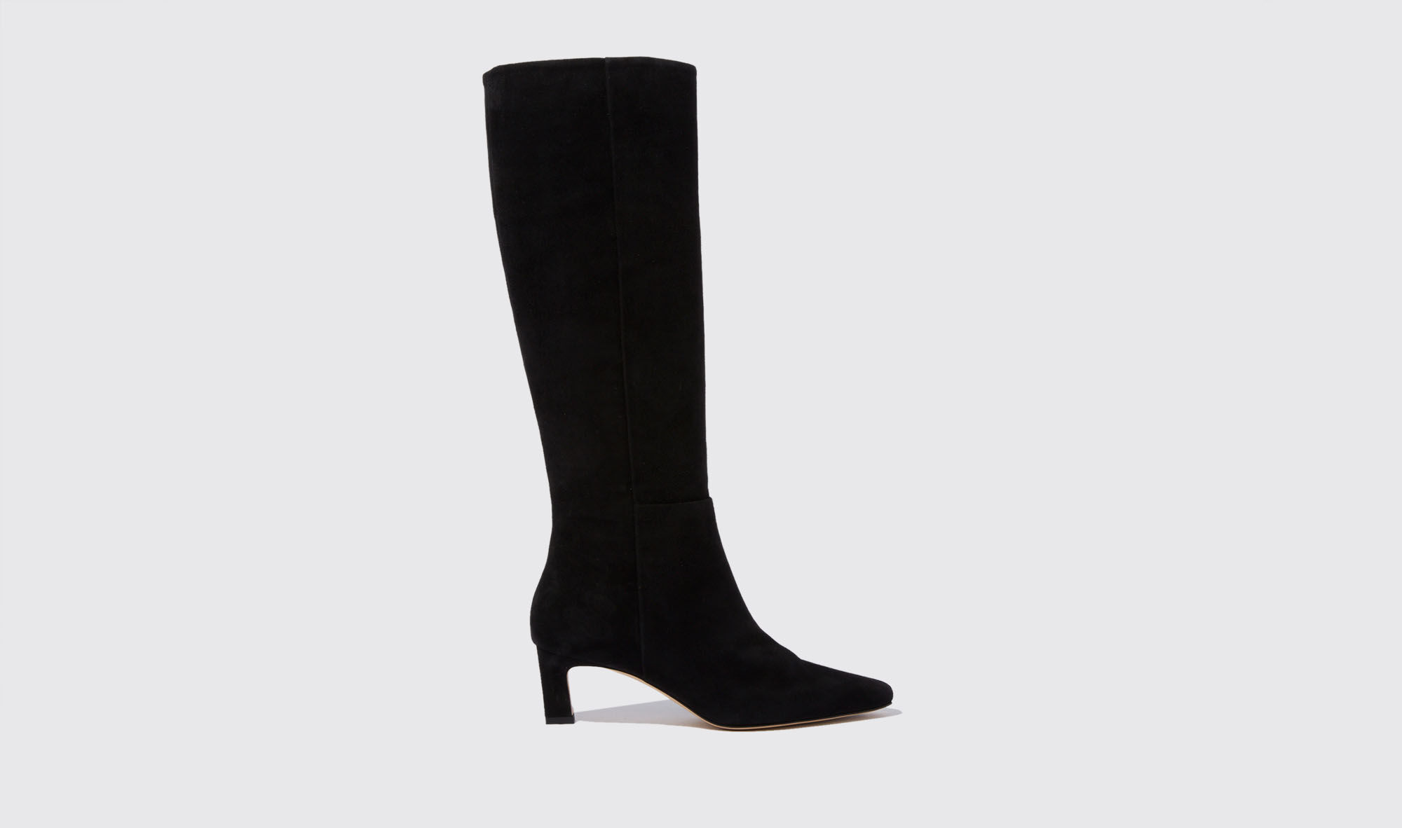 Scarosso Kira Black Suede - Donna Stivali E Stivaletti Black - Suede 42