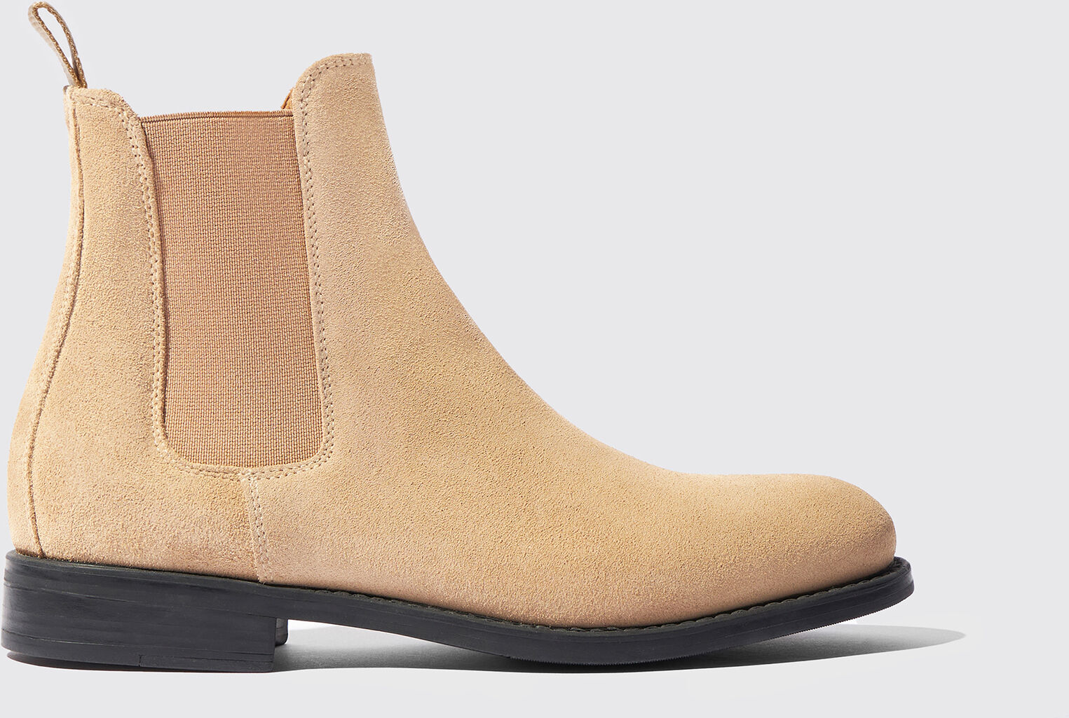 Scarosso Claudia Beige Suede - Donna Chelsea Boots Beige - Suede 37,5