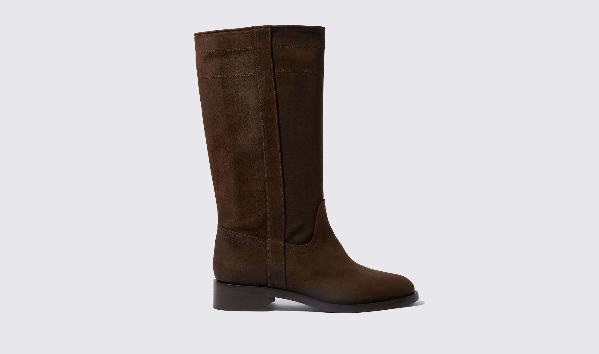 Scarosso Tess Brown Suede - Donna Stivali E Stivaletti Brown - Suede 38,5