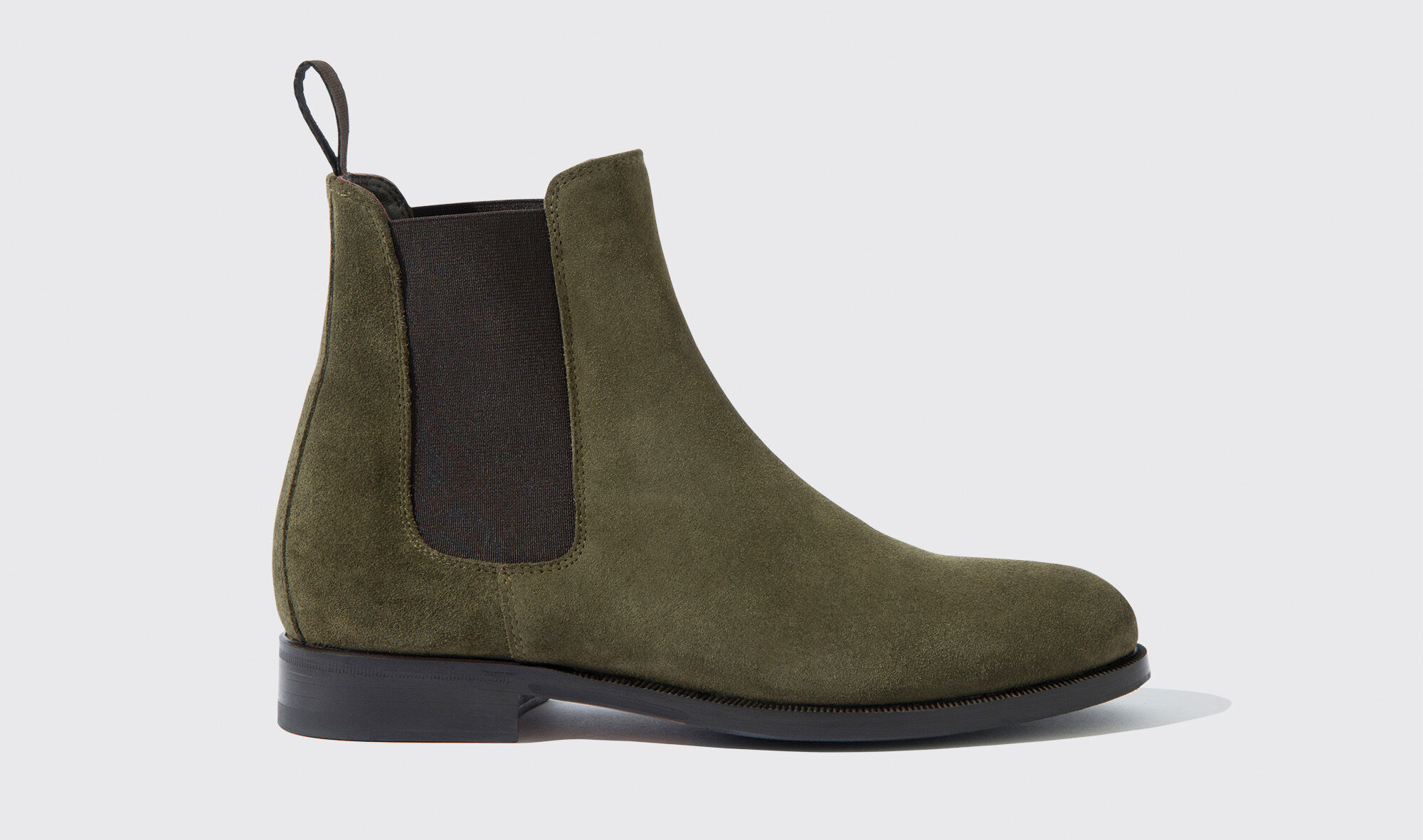 Scarosso Elena Foresta - Donna Chelsea Boots Marrone Scuro - Camoscio 38,5