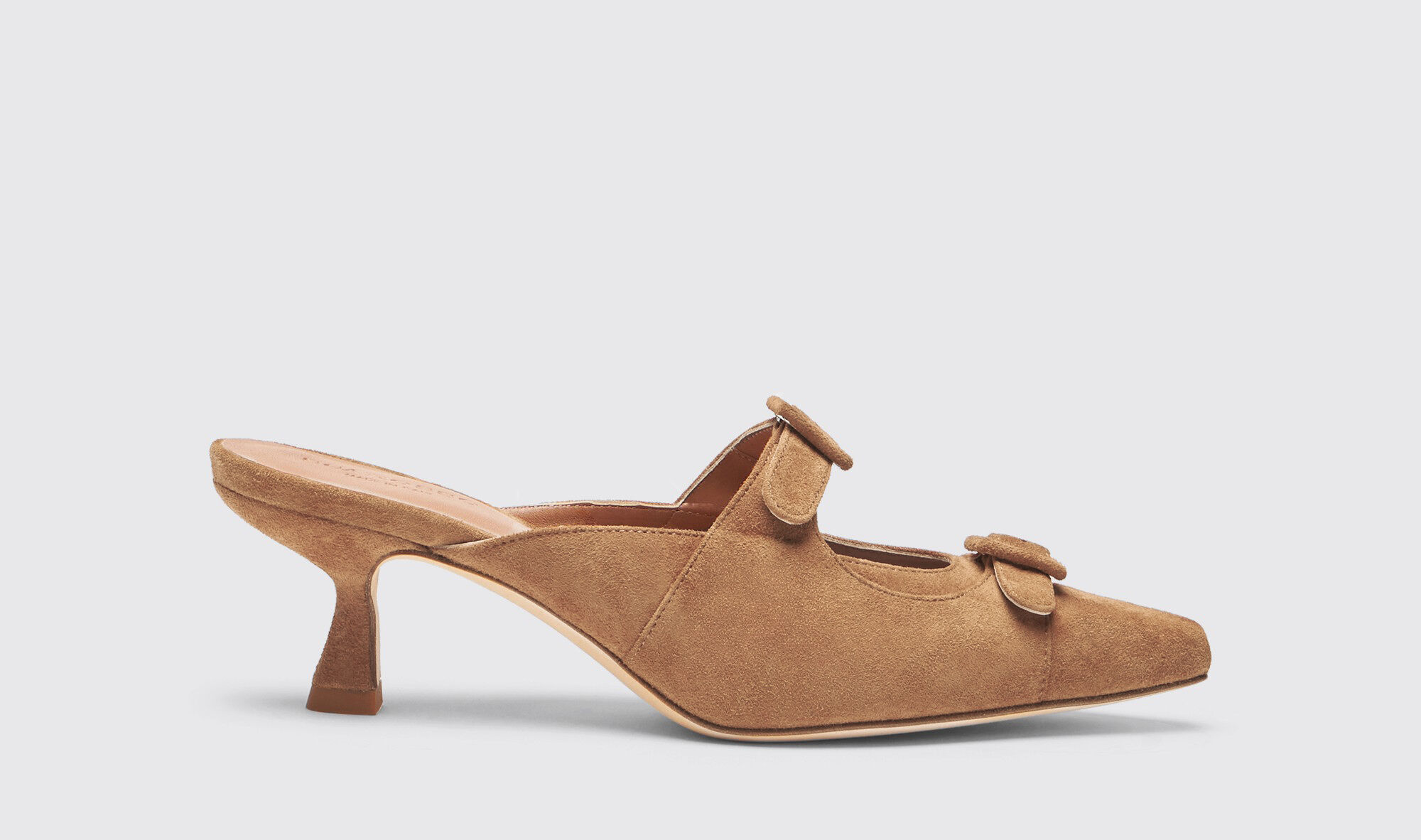 Scarosso Liz Tan Suede  - Donna Mules Tan - Suede 38,5