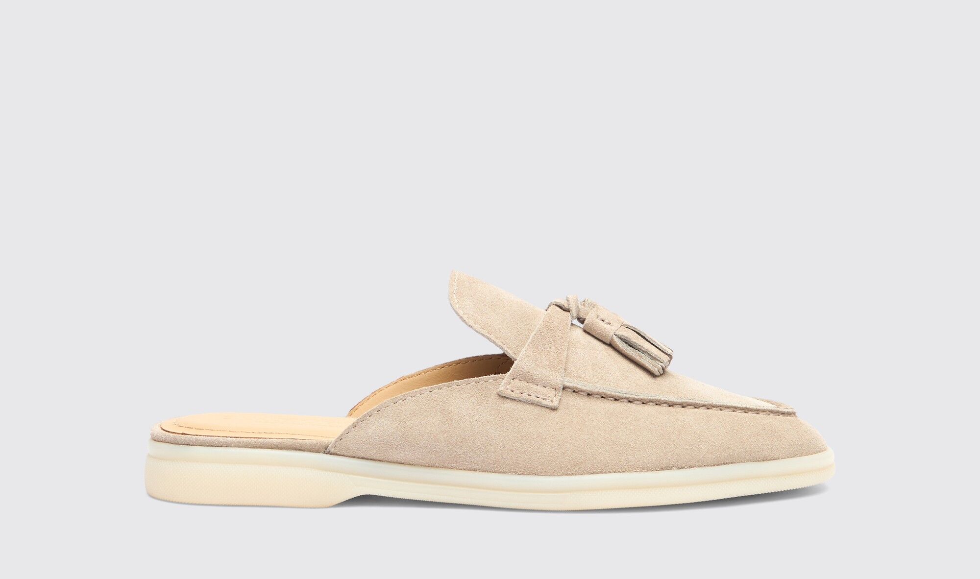 Scarosso Lucrezia Sand Suede  - Donna Mules Sand - Suede 37