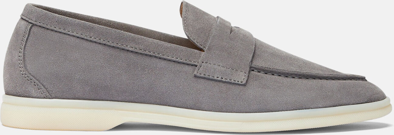 Scarosso Luciana Grey Suede  - Donna Mocassini Grey - Suede 37