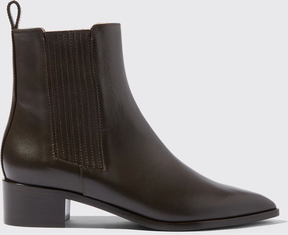 Scarosso Olivia Marrone - Donna Chelsea Boots Brown - Calf 37,5