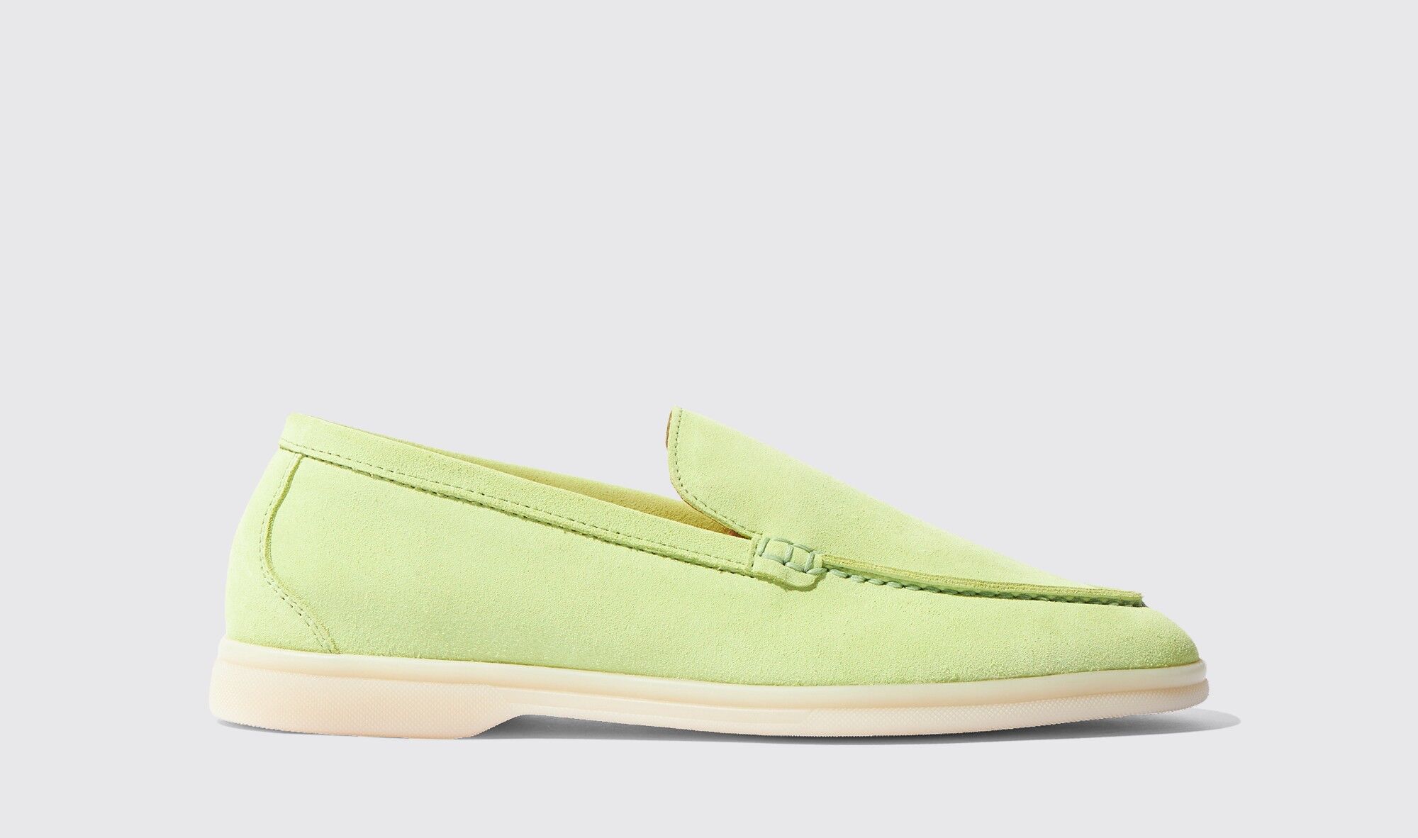 Scarosso Ludovica Green Matcha Suede - Donna Mocassini Green Matcha - Suede 36