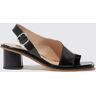 Scarosso Jill Black Patent - Donna Sandali Black - Patent Leather 37,5