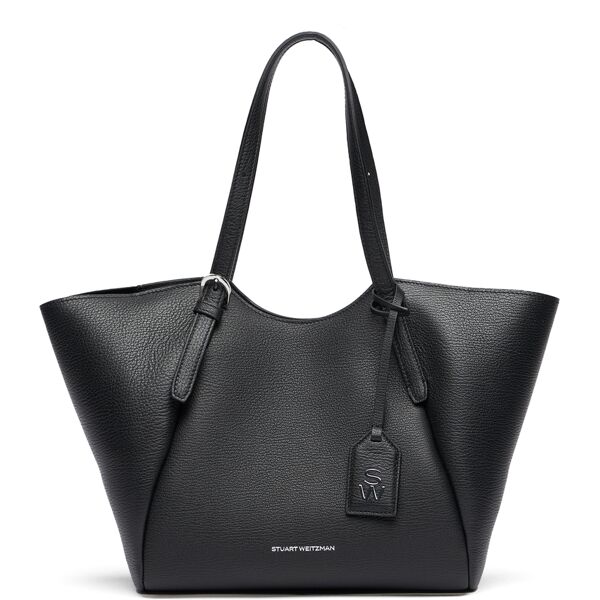 stuart weitzman gogo medium tote - donna  black one size