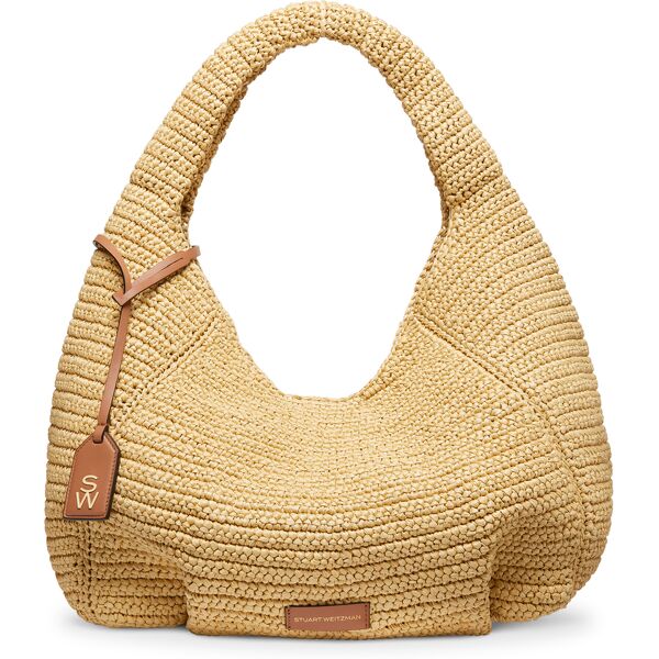 stuart weitzman the moda hobo bag - donna  natural one size