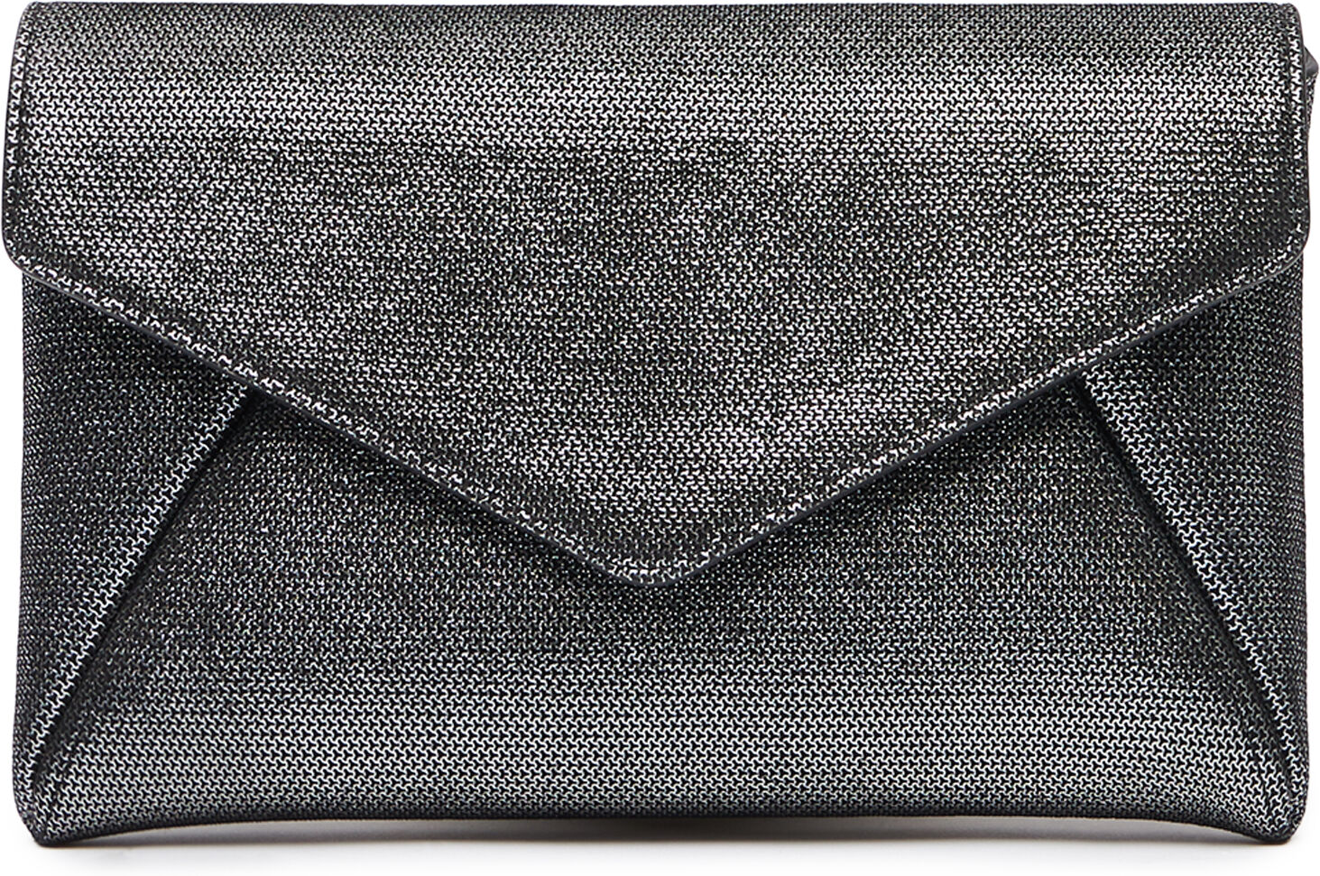 Stuart Weitzman The Loveletter Mini Clutch - Donna  Steel One Size