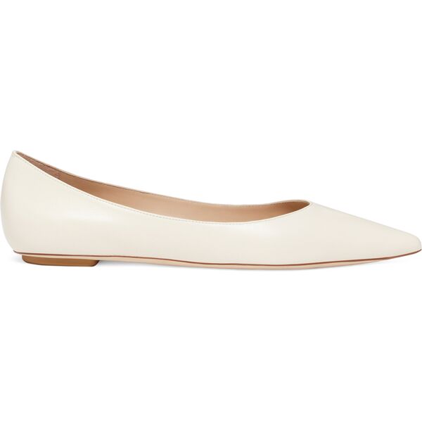 stuart weitzman emilia flat - donna mocassini e scarpe basse seashell 38.5