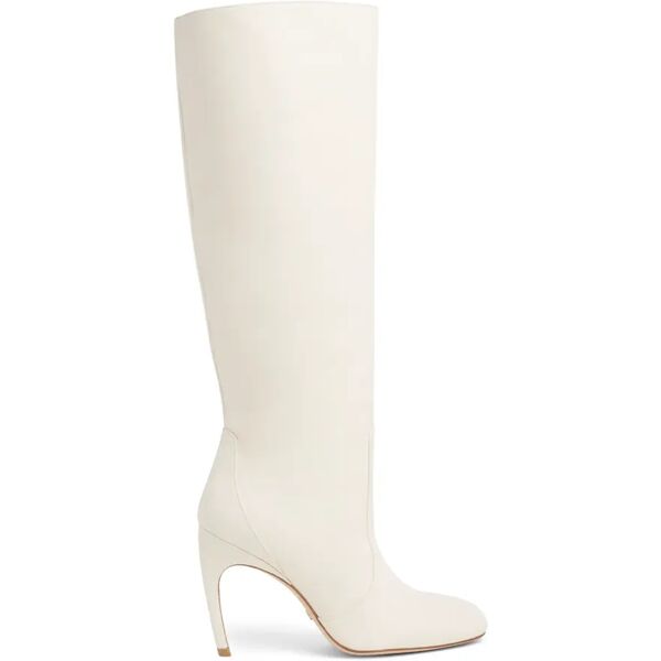 stuart weitzman luxecurve 100 slouch boot - donna  conchiglia 38