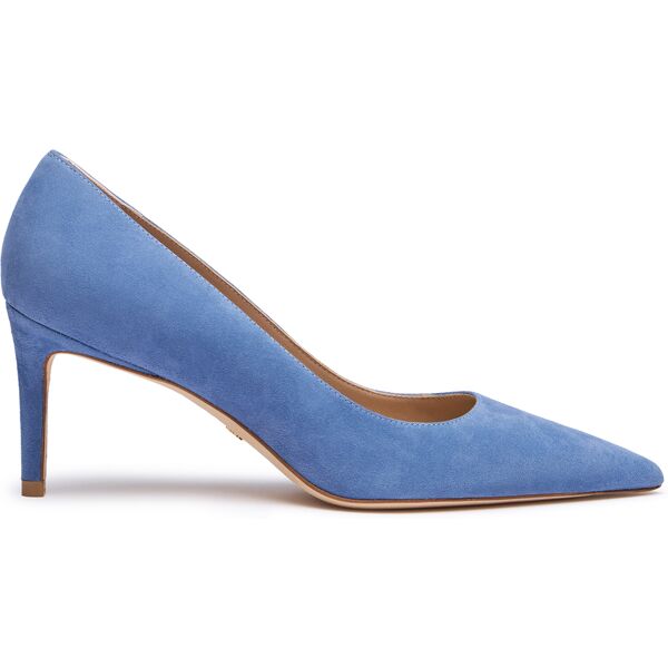 stuart weitzman stuart 75 pump - donna décolleté e slingback blue steel 38.5