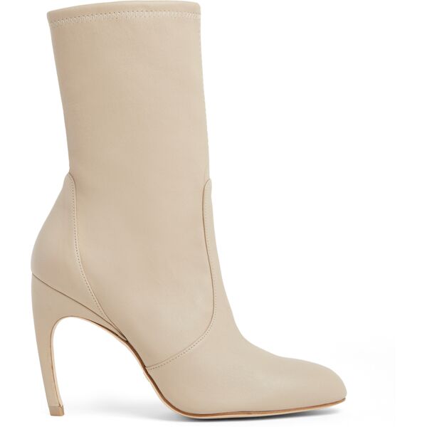 stuart weitzman luxecurve 100 stretch bootie - donna  dune 36.5