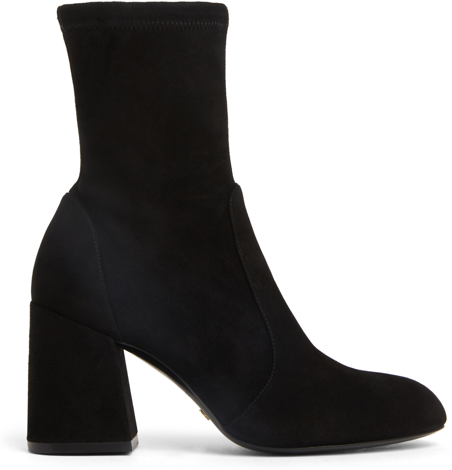 Stuart Weitzman Flareblock 85 Stretch Bootie - Donna Stivali E Stivaletti Nero 39.5