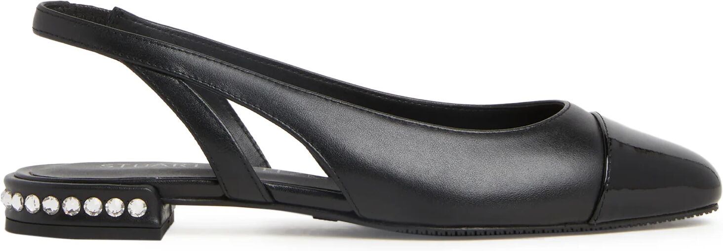 Stuart Weitzman Crystal Slingback - Donna Mocassini E Scarpe Basse Black 37.5