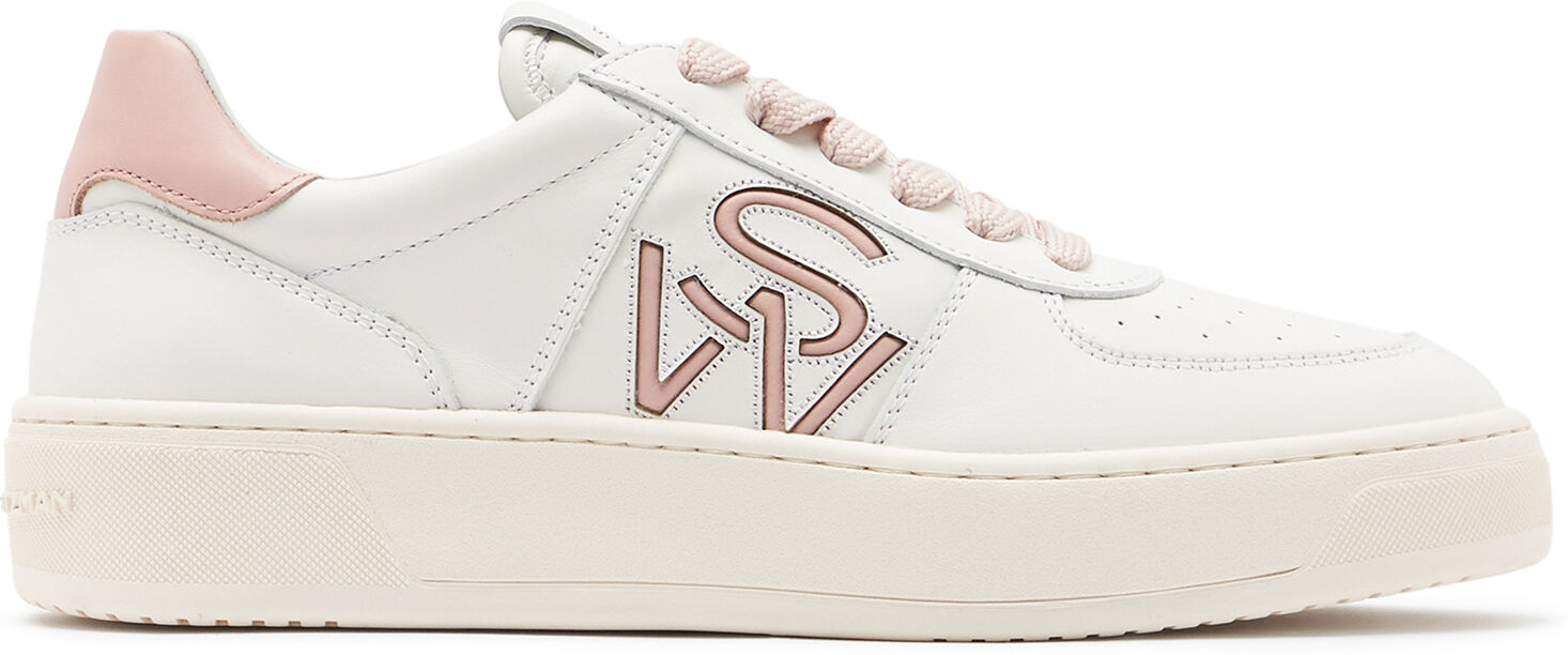 Stuart Weitzman Sw Courtside Logo Sneaker - Donna Sneakers White 41