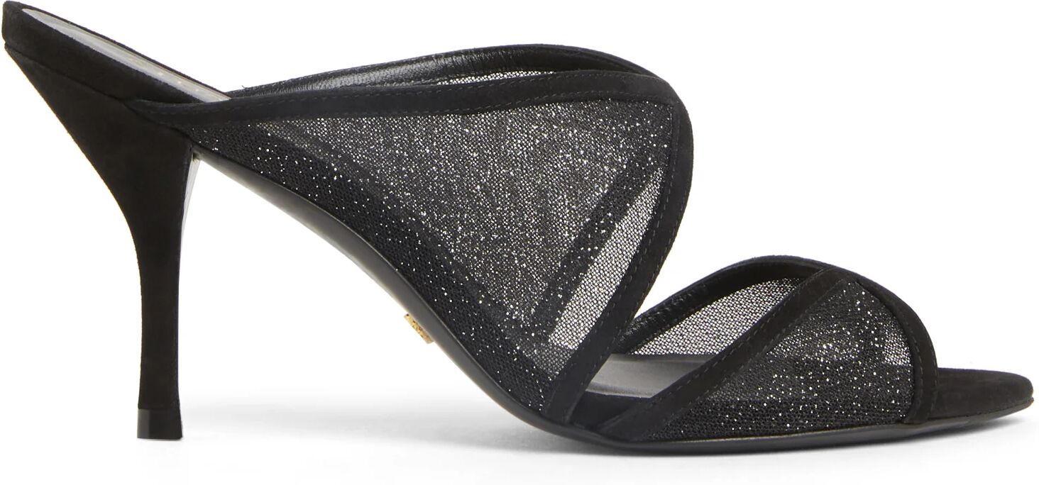 Stuart Weitzman Noche 85 Slide - Donna  Nero 39