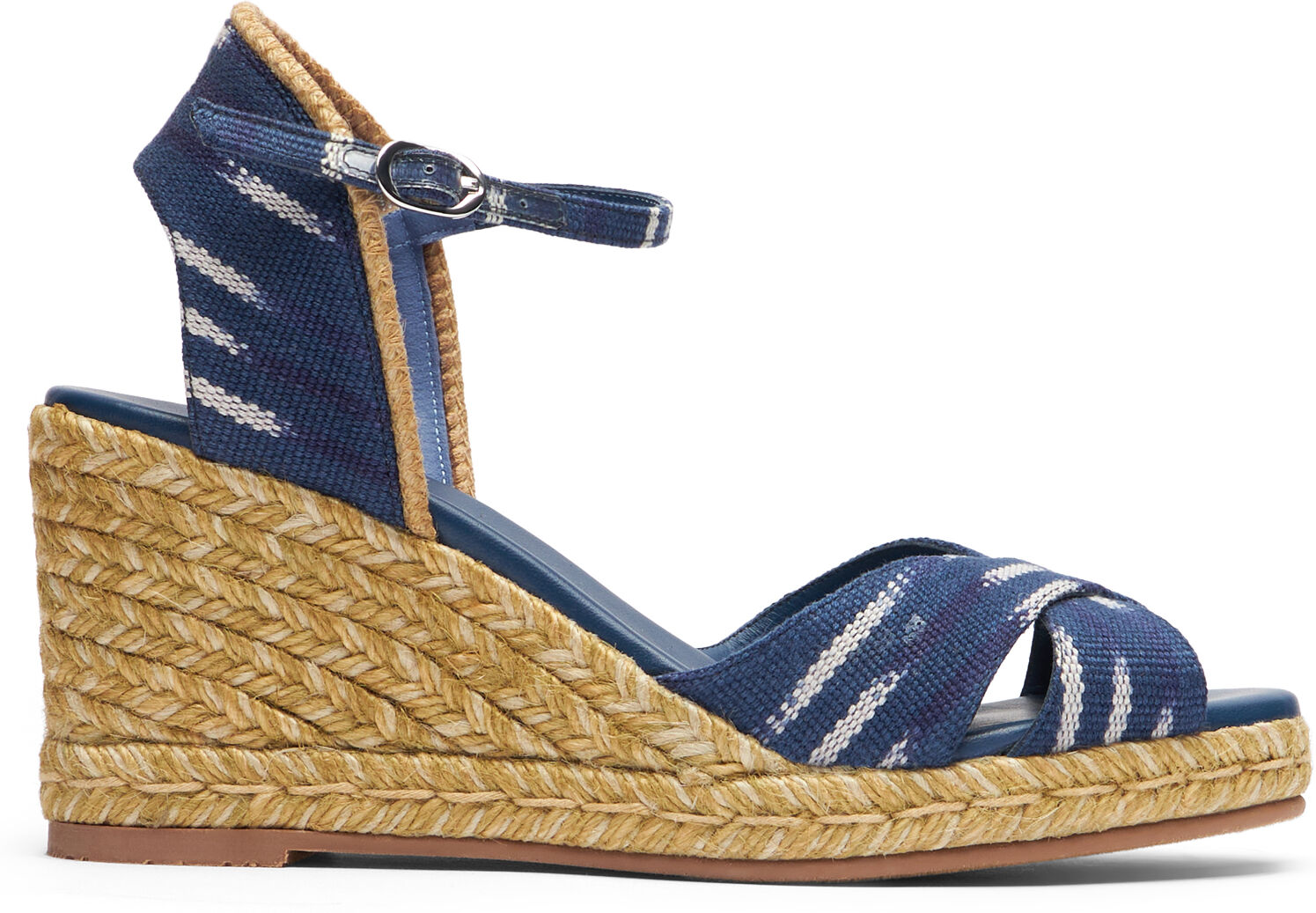 Stuart Weitzman Mirela Ii Espadrille Wedge - Donna Zeppe Indigo 37.5