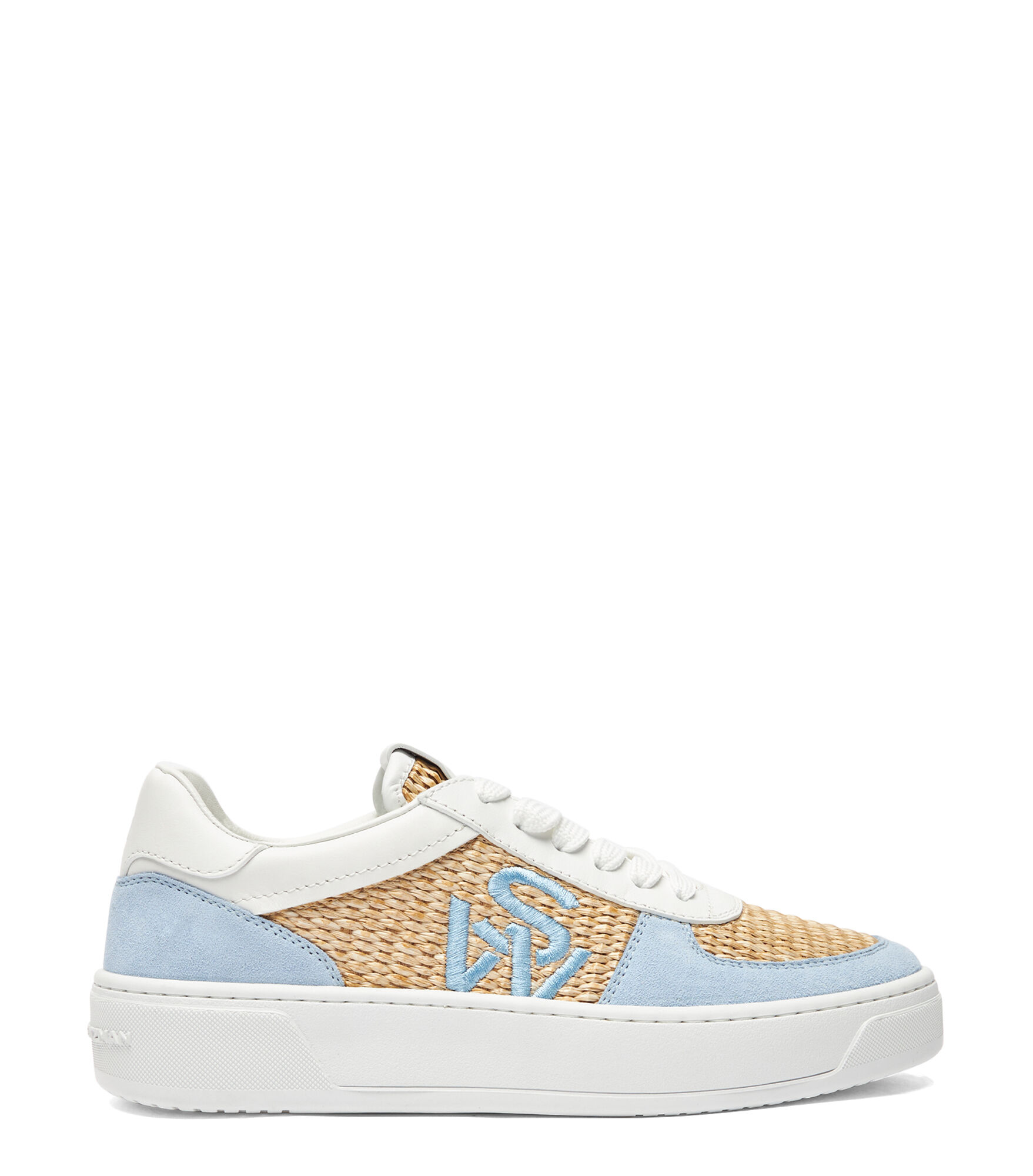 Stuart Weitzman Sw Courtside Logo Sneaker - Donna Sneakers Sky Blue 40