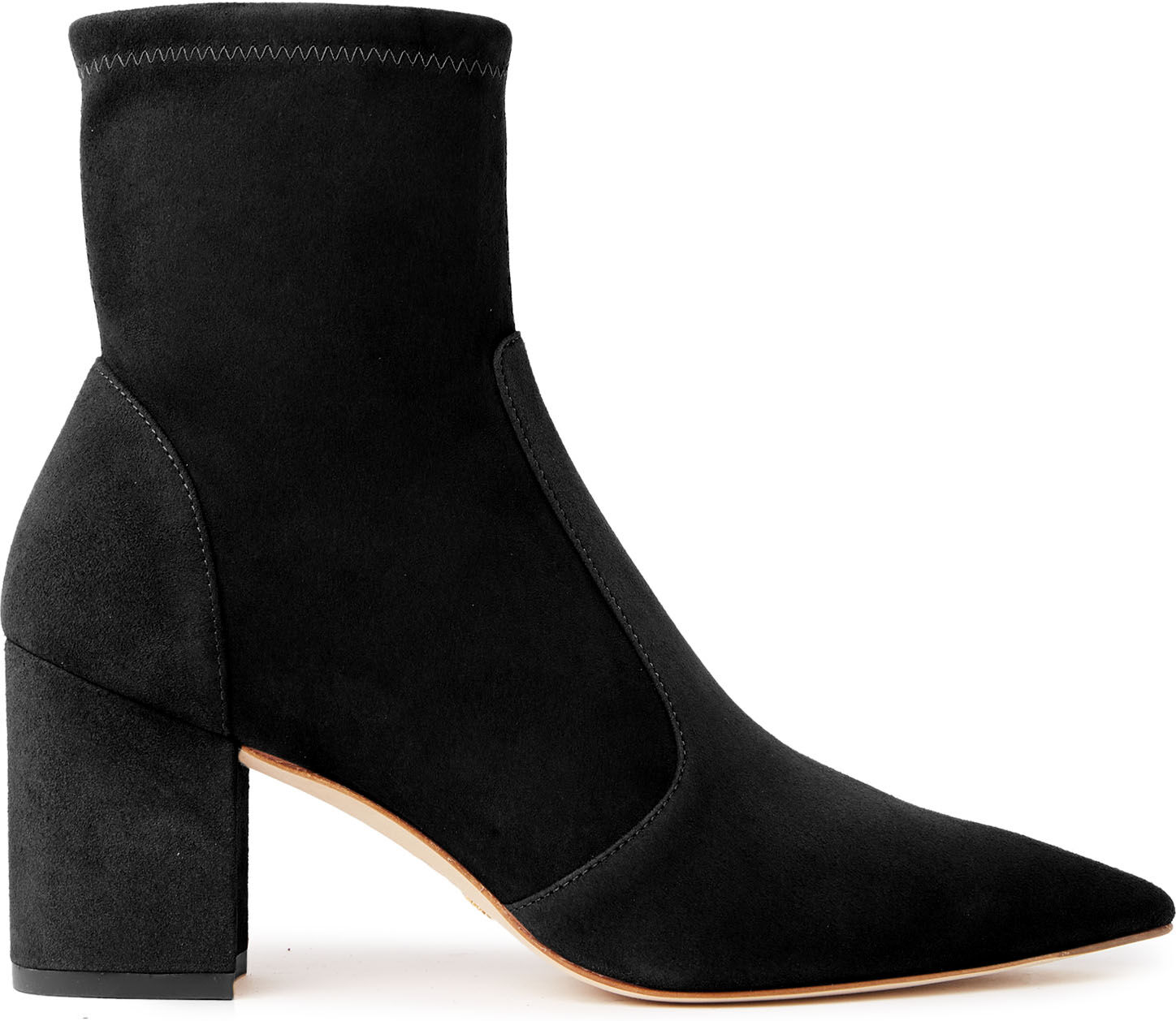 Stuart Weitzman Stuart 75 Block Stretch Bootie - Donna Stivali E Stivaletti Nero 40