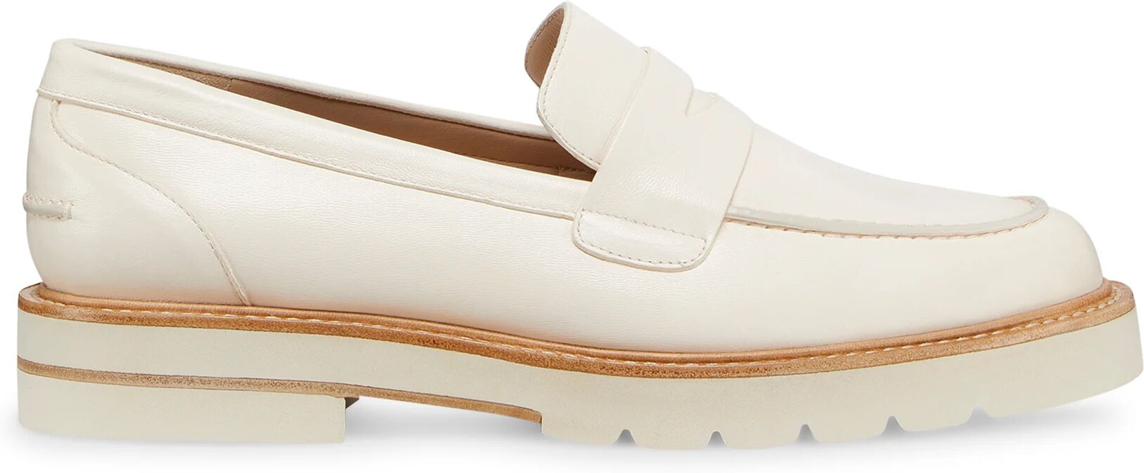 Stuart Weitzman Parker Lift Loafer - Donna Mocassini E Scarpe Basse Seashell Tonal 36.5