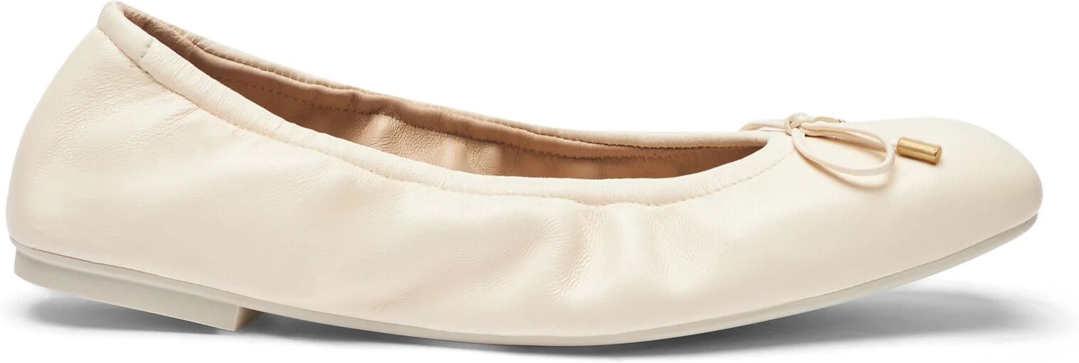 Stuart Weitzman Bardot Bow Flat - Donna Mocassini E Scarpe Basse Seashell 37.5