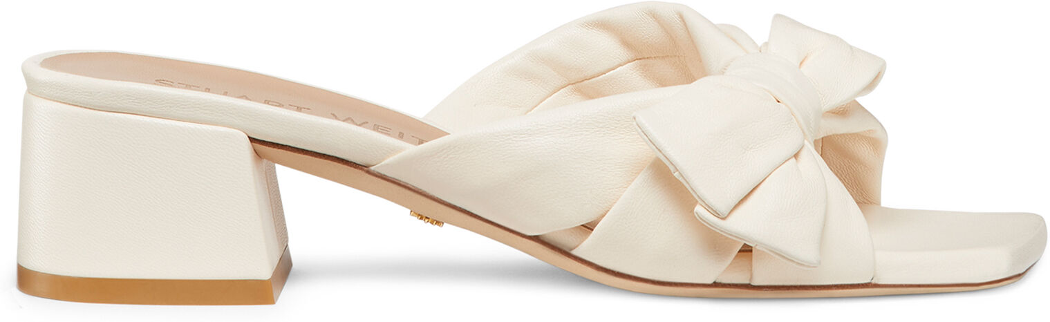 Stuart Weitzman Sofia 45 Slide - Donna Sandali Seashell 39.5