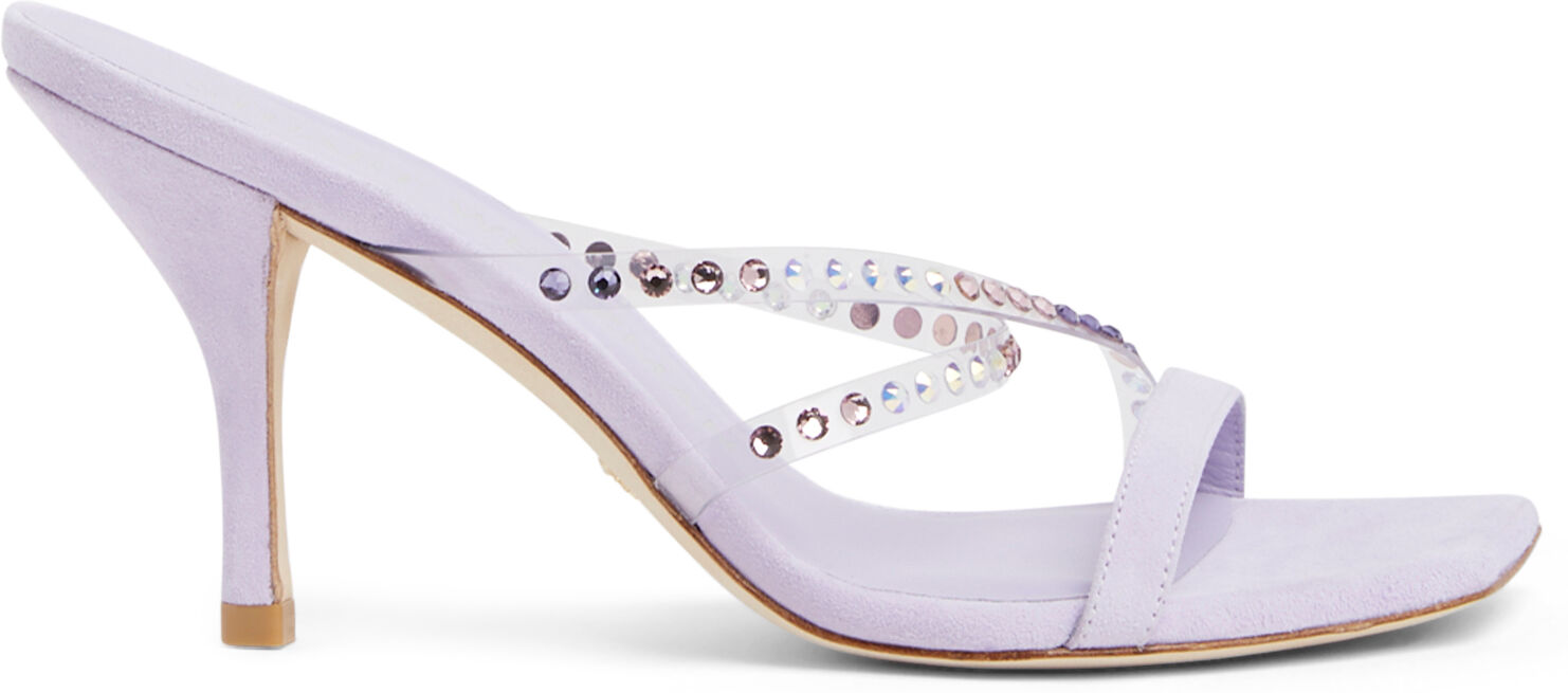 Stuart Weitzman Strapeze Crystal 85 Slide - Donna  Aster 36