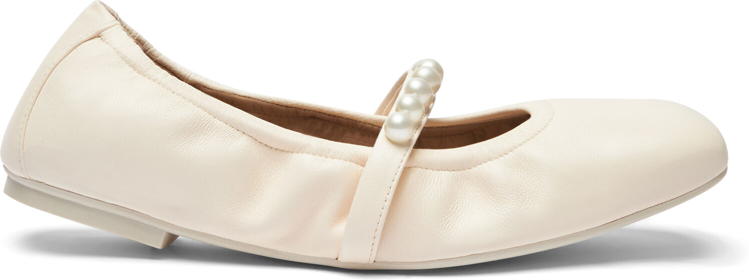 Stuart Weitzman Goldie Ballet Flat - Donna Mocassini E Scarpe Basse Seashell 37.5