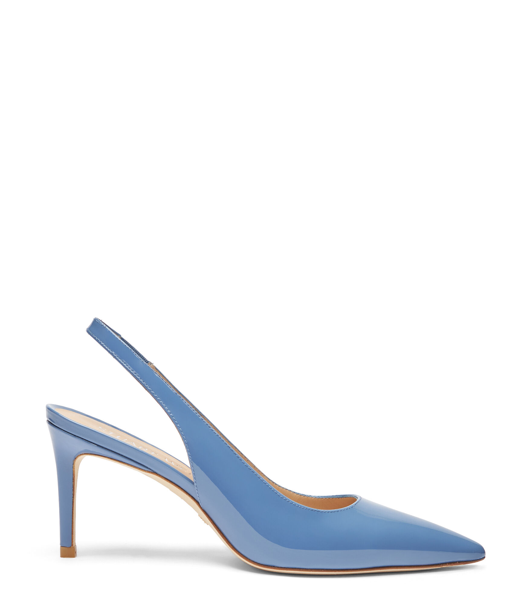 Stuart Weitzman Stuart 75 Slingback Pump - Donna Décolleté E Slingback Blue Steel 37