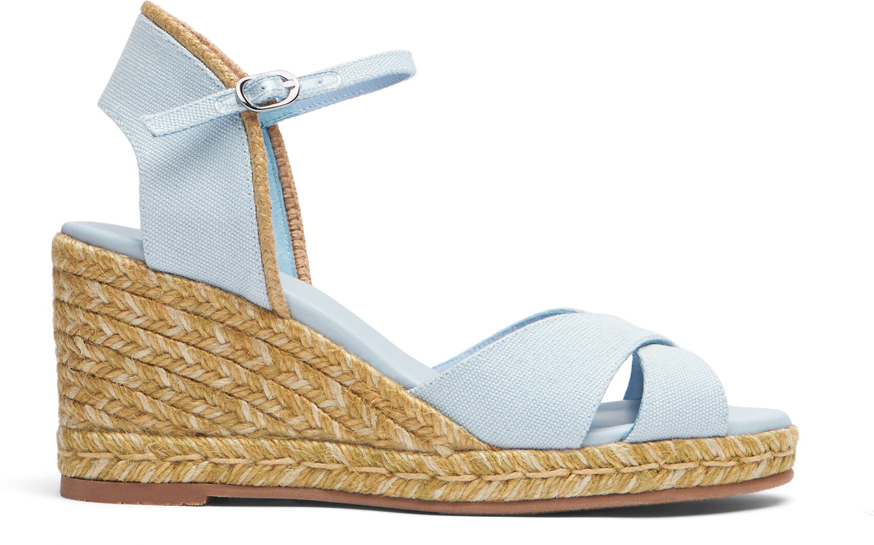 Stuart Weitzman Mirela Ii Espadrille Wedge - Donna Zeppe Cielo 37