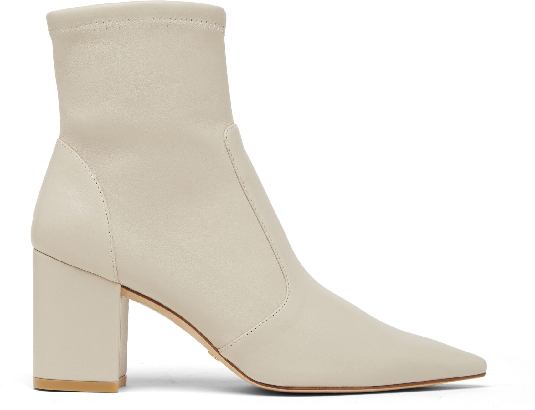 Stuart Weitzman Stuart 75 Block Stretch Bootie - Donna Stivali E Stivaletti Avena 36