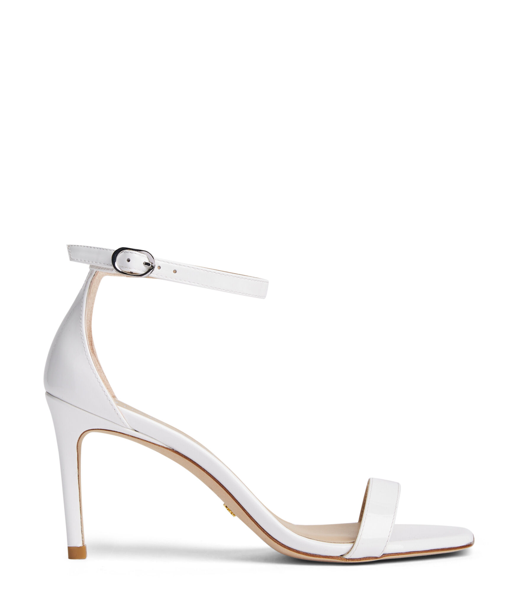 Stuart Weitzman Nunakedcurve 85 Sandal - Donna Sandali Bianco 38