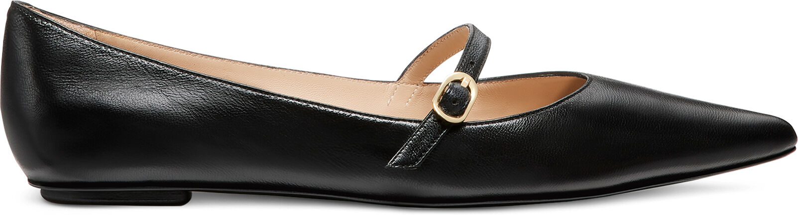 Stuart Weitzman Emilia Mary Jane Flat - Donna Mocassini E Scarpe Basse Black 39.5