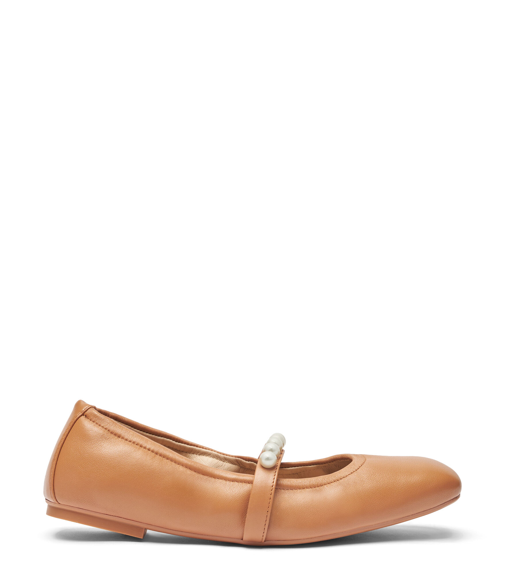 Stuart Weitzman Goldie Ballet Flat - Donna Mocassini E Scarpe Basse Tan 39.5