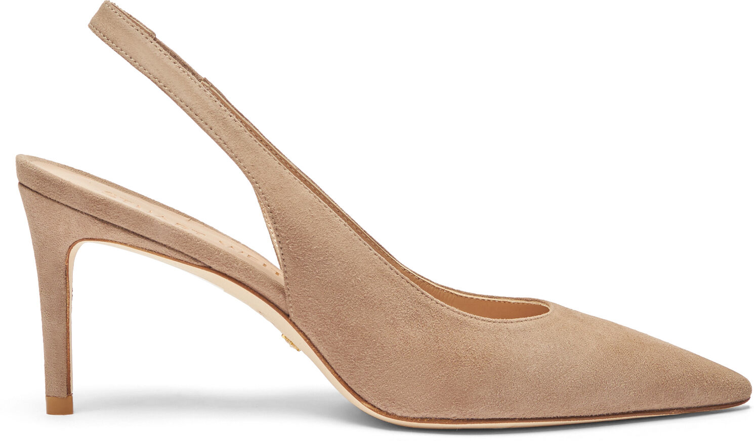 Stuart Weitzman Stuart 75 Slingback Pump - Donna Décolleté E Slingback Cashmere 39.5