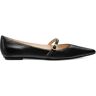 Stuart Weitzman Emilia Mary Jane Flat - Donna Mocassini E Scarpe Basse Black 39.5