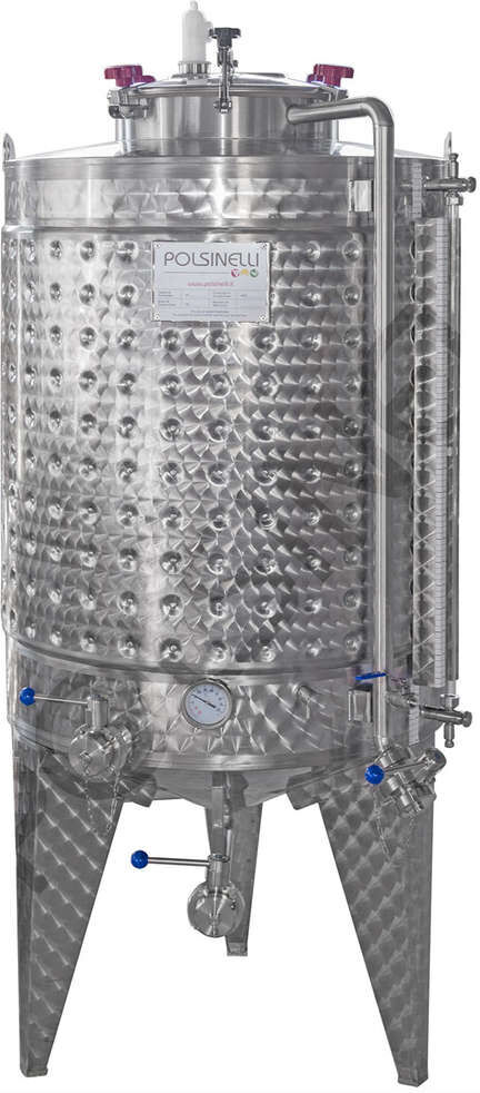 Polsinelli Fermentatore fondo conico refrigerato 1150 L