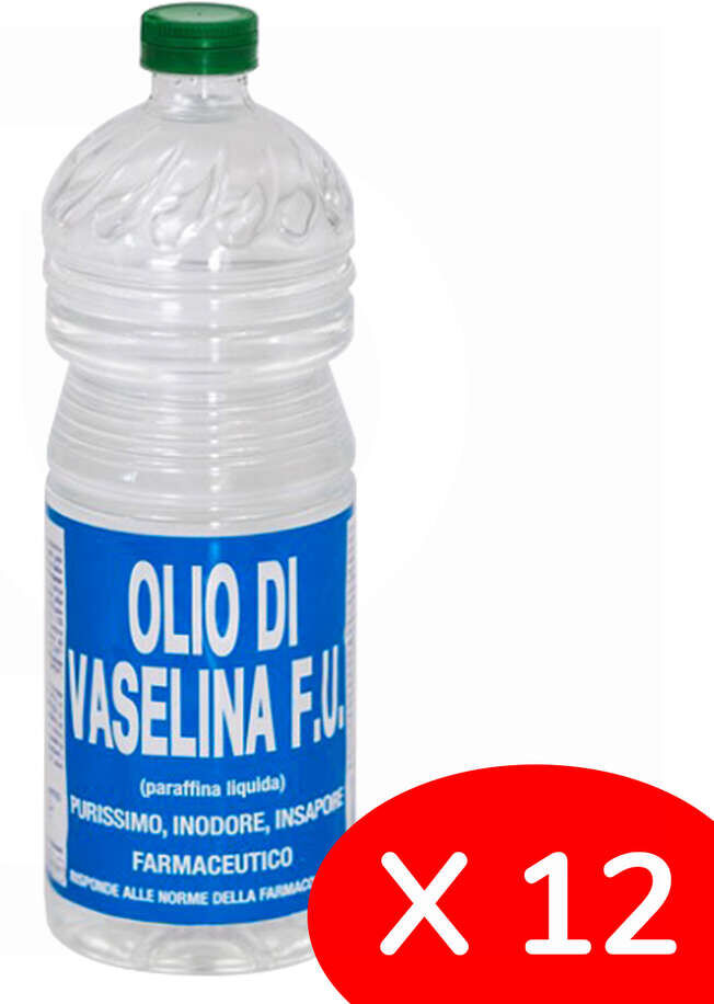 Polsinelli Olio di vasellina 1 L (12 pezzi)