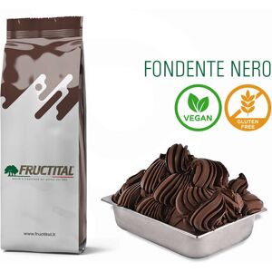 Polsinelli Base per gelato Cioccolato Fondente Nero (1,5 Kg)